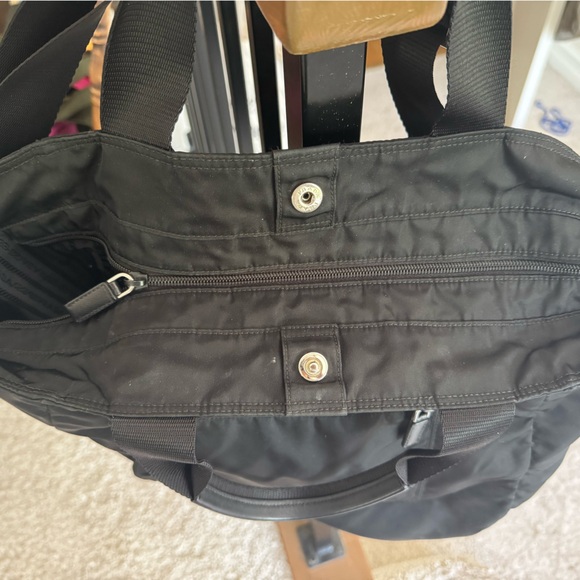 Prada Tessuto Two Way Bag (BLACK) - Picture 6 of 13